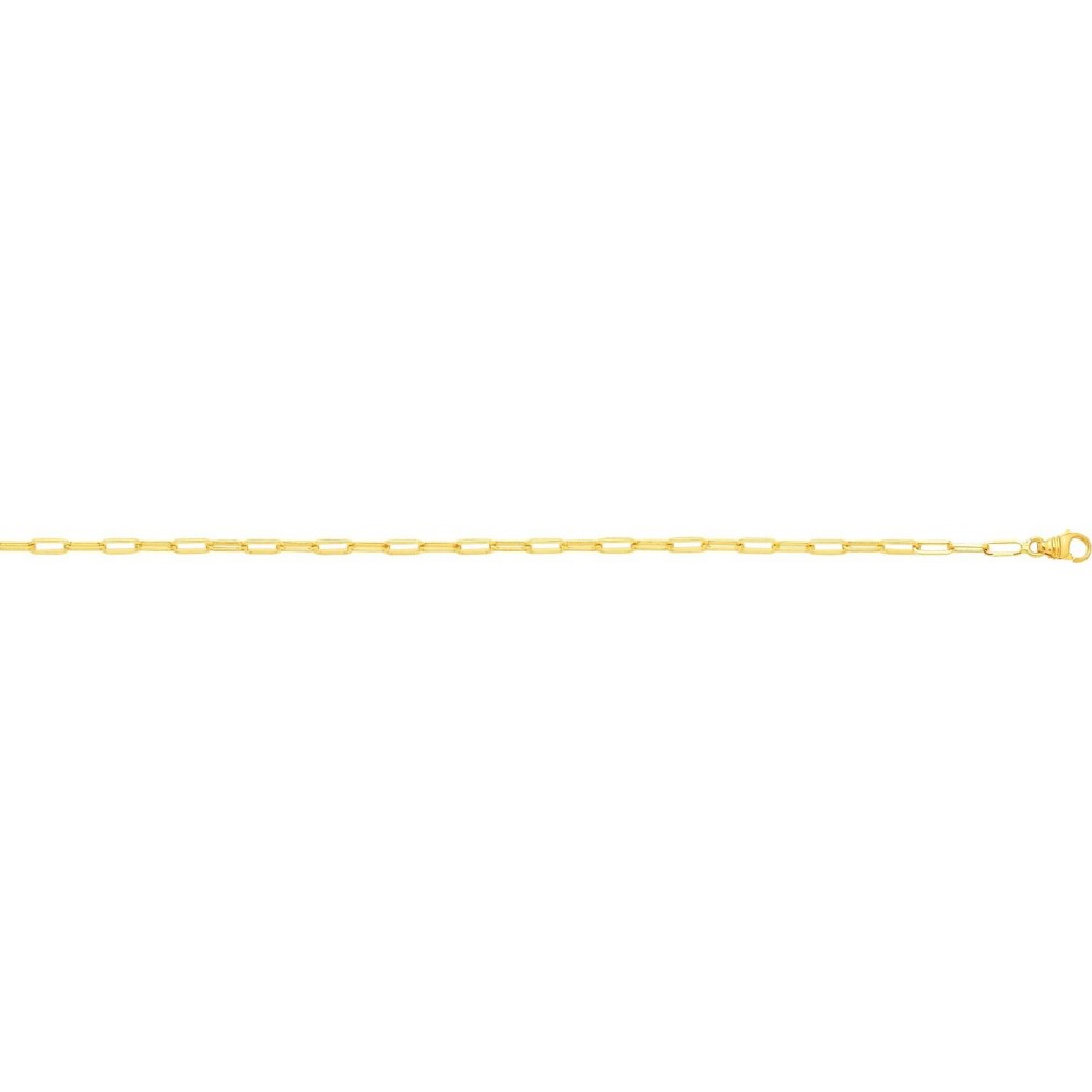 Bracelet ETIENNE or jaune 750/°° maille fil carré largeur 2.6 mm