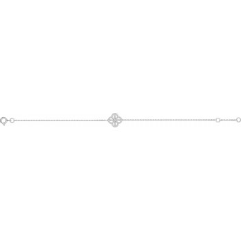 Bracelet MARJOLAINE or blanc 750 /°° diamants 0,21 carat
