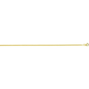 Bracelet SPIGOLA  or jaune 750 /°° mailles spiga diamètre 2 mm