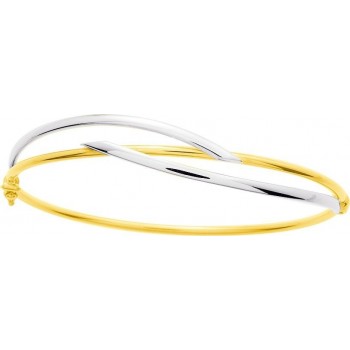 Bracelet TELMA  or jaune or blanc 750 /°°