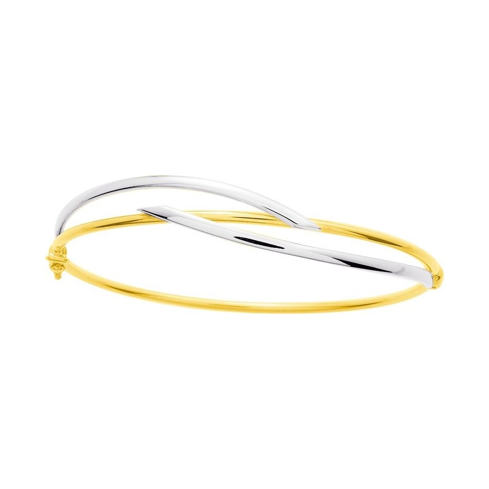Bracelet TELMA  or jaune or blanc 750 /°°