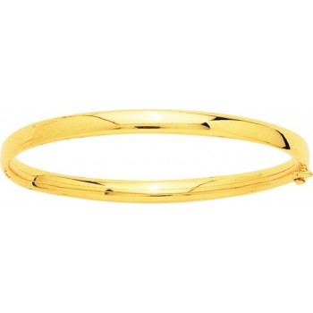 Bracelet MALO or jaune 750 /°° jonc flexible  largeur 5 mm