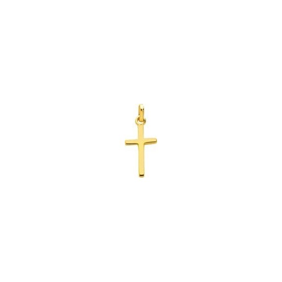 Croix ONDINE or jaune 750 /°° dimensions 22 mm x 10 mm