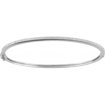 Bracelet PREMIUM or blanc 750 /°° diamants 0,50 carat