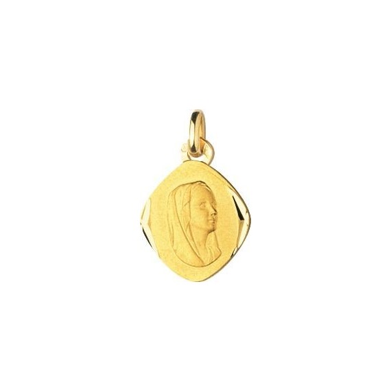 Médaille Vierge CAMILLE or jaune 750 /°° dimensions 21 mm x 14 mm