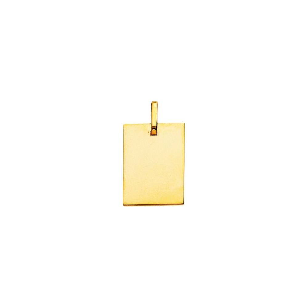 Pendentif ALEXANDRIE or jaune 750 /°° dimensions 19 mm x 14 mm