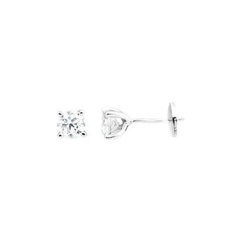 Boucles d'oreilles MONTICELLO diamants Extra-Blanc 0,90 carat