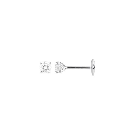 Boucles d'oreilles MONTICELLO diamants Extra-Blanc 0,45 carat
