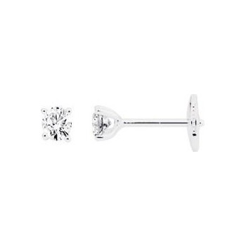 Boucles d'oreilles MONTICELLO diamants Extra-Blanc 0,36 carat