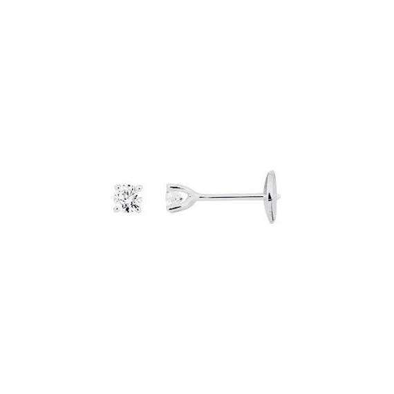Boucles d'oreilles MONTICELLO diamants Extra-Blanc 0,28 carat