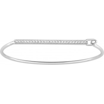 Bracelet JAIL or blanc 750 /°° diamants 0,33 carat