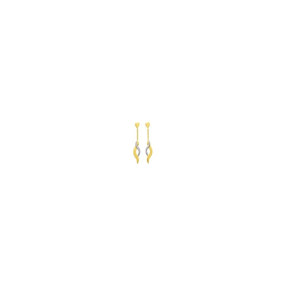 Boucles d'oreilles ALHAMBRA pendants or jaune 750 /°°