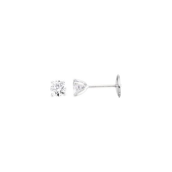 Boucles d'oreilles MONTICELLO diamants Extra-Blanc 0,70 carat