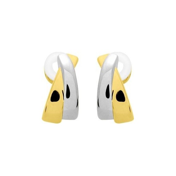 Boucles d'oreilles MANTILLE or jaune  750 /°°