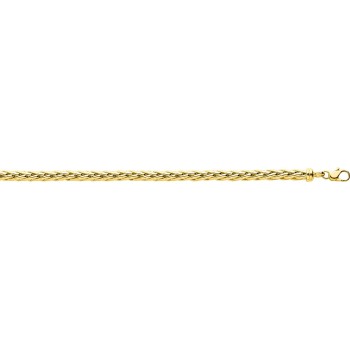 Bracelet PALMIER or jaune 750 /°° diamètre 5 mm