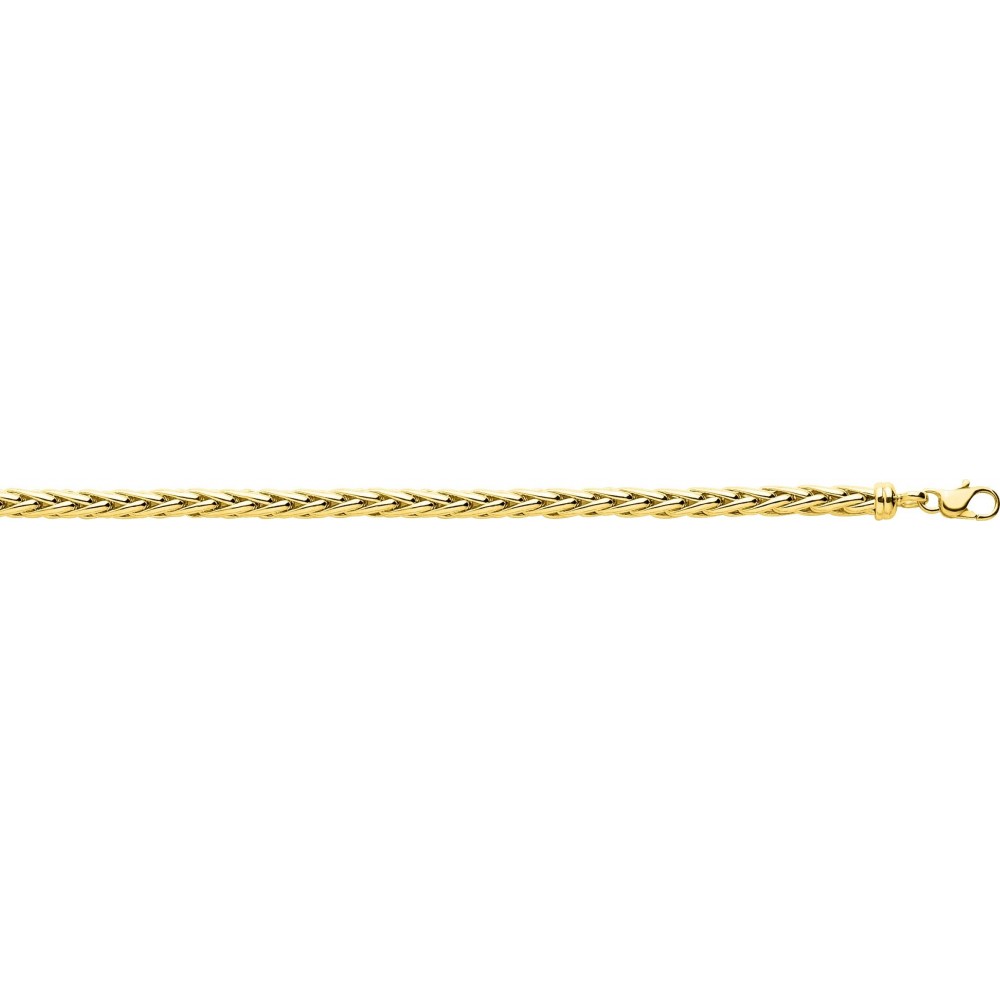 Bracelet PALMIER or jaune 750 /°° diamètre 5 mm
