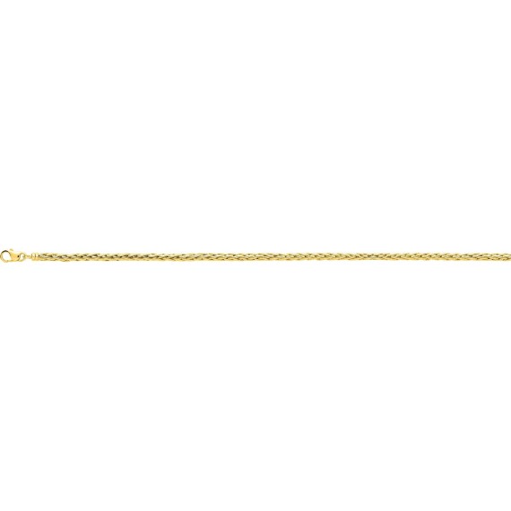 Bracelet PALMIER or jaune 750 /°° diamètre 3mm