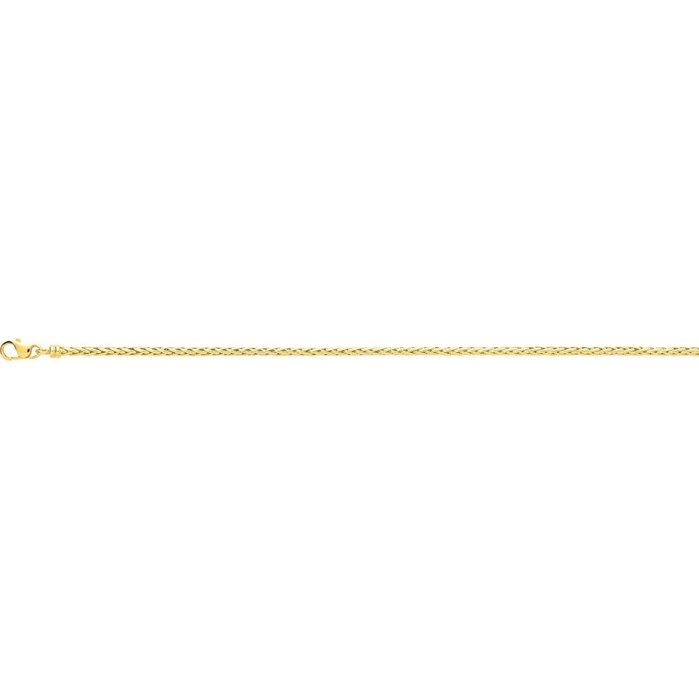 Bracelet PALMIER or jaune 750 /°° diamètre 2 mm
