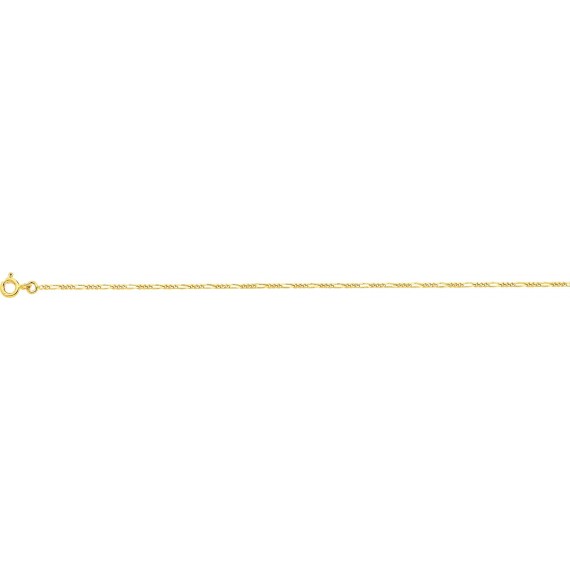 Bracelet MIKE or jaune 750 /°° mailles alternées 1+3 largeur 1.4 mm