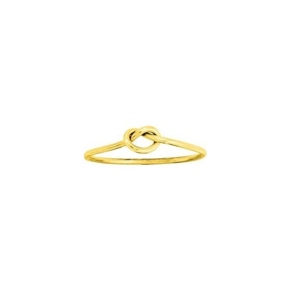 Bracelet NOEUD  jonc motif noeud or jaune 750 /°°
