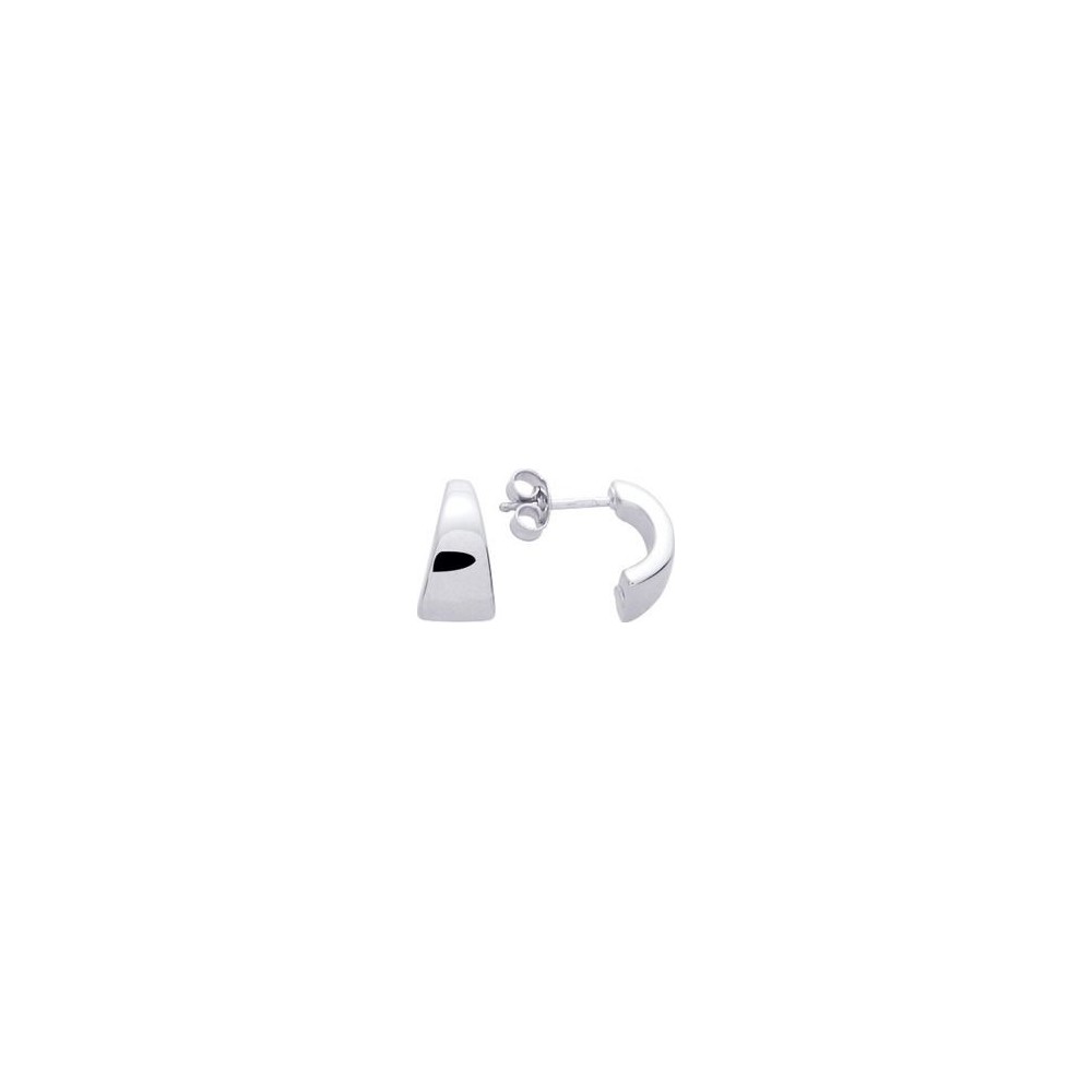 Boucles d'oreilles LYNA G or blanc 750 /°°