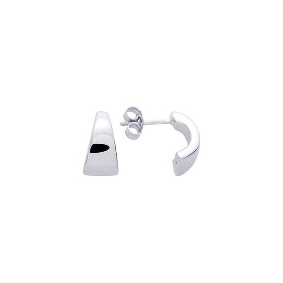 Boucles d'oreilles LYNA G or blanc 750 /°°