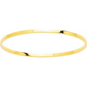 Bracelet CARMELIA  or jaune 750 /°° jonc massif largeur 3 mm