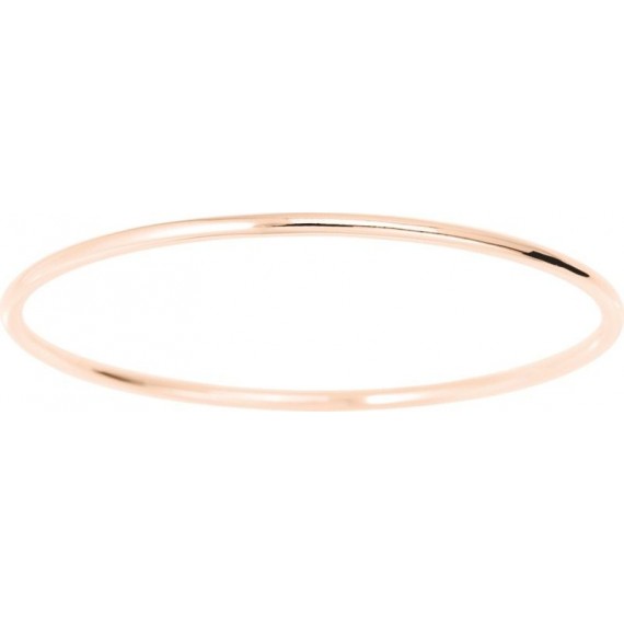 Bracelet ALERIA   jonc massif fil rond or rose 750 /°° largeur 2.25 mm
