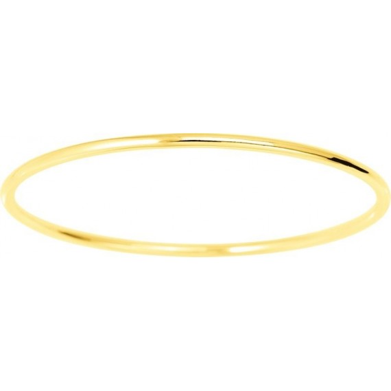 Bracelet ALERIA   jonc massif fil rond or jaune 750 /°° largeur 2.25 mm