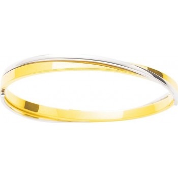 Bracelet COBALT or jaune or blanc 750 /°° jonc ouvrant