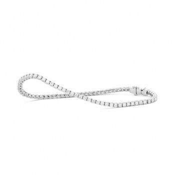 Bracelet tennis  CHRYSALIS  or blanc 750 /°°  diamants 2 carats
