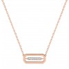Collier ANTAO or rose...