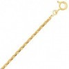 Chaîne or jaune 750/°° maille forçat épaisseur 1.70 mm