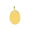 Médaille EDWIDGE or jaune 750 /°° dimensions 13 mm x 21 mm