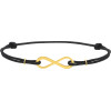Bracelet corde INFINITA or...